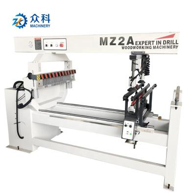 China Factory FS ZK Boring Machine Horizontal Double Lays Wood Drilling Machine Z2A For Furniture Drilling for sale