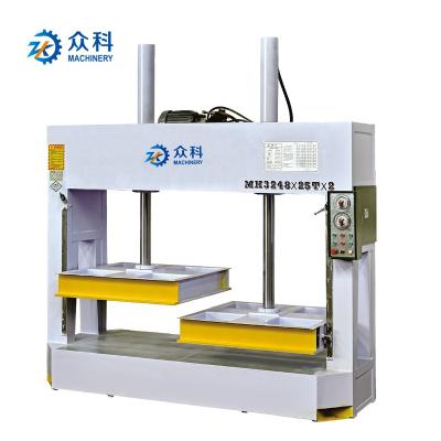 China Professional wood panel furniture 50T/80T/100T press machine made in China hydraulic cold /wood press machine for sale