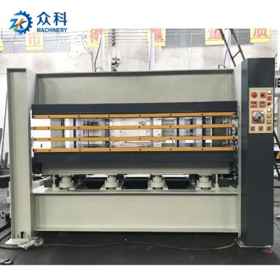 China China Hydraulic Panel Furniture Hot Press Machine 120 Ton Woodworking Heat Press Laminating Machine for sale