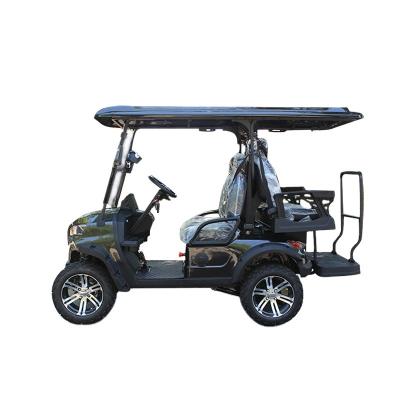 China China electric golf cart 5KW strong power 4-6 seats golf cart manufacturers 100/90-10 for sale