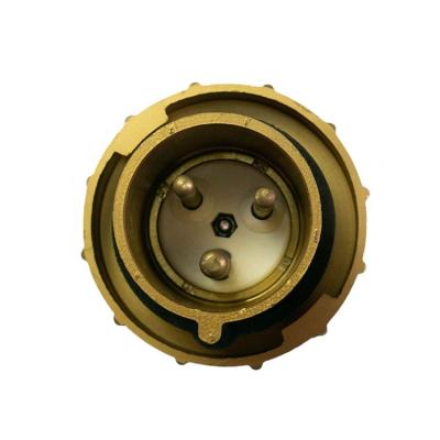 China Industrial Made In China CCS Marine Brass 32A Electrical Socket With Switch And Interlock Plug for sale