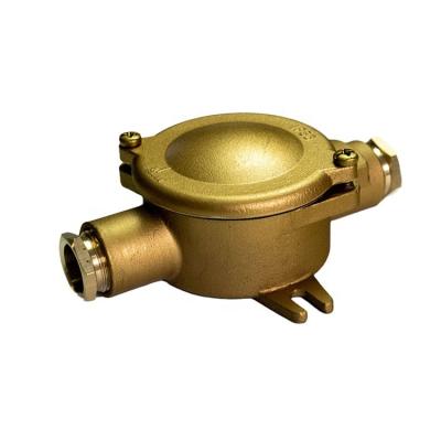 China Factory direct sale industrial brass marine waterproof electrical 10A junction box for sale