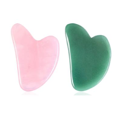 China GEK 100% Jade Stone Gua Sha Massage Body Tool Gua Sha Natural Gua Sha Stone for sale