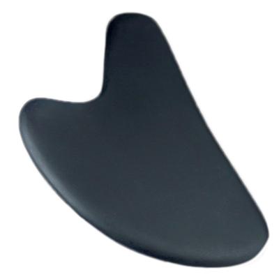 China Chinese body massage gua sha tool black heart shape jade gua sha massage set gua sha for sale