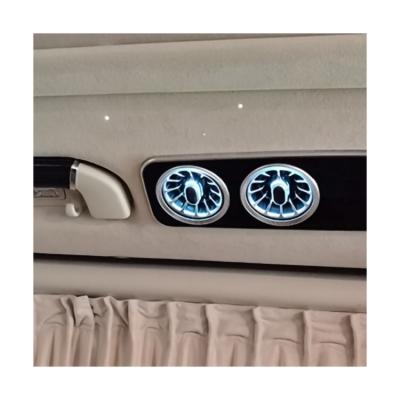 China Other High Performance Matte Plating Car Accessories Double Turbine Vent Interior Accessories Outlet for sale