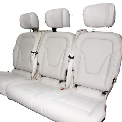 China Leather for the v-class bench seat from Benz Luxury in the color black and beige for sale