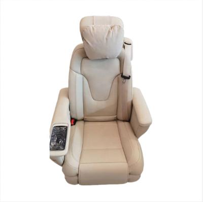 China Genuine Leather Electric And Auto V-Class Luxury Seat For Commerical Vehicle Conversion for sale