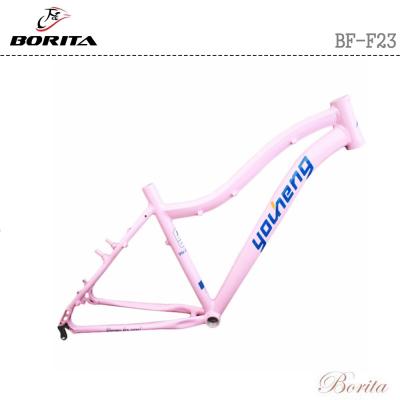 China Mountain Bikes Borita Light Weight Pink Alloy 26inch Bicycle Mountain Bike Frame for sale