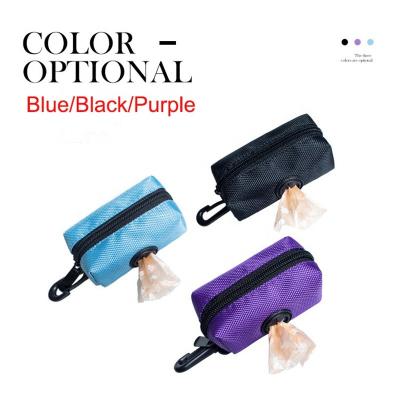 China New Viable Hot Sale Dog Waste Bag Carrier Zipper Bag Holder Dog Poop Bag Shit Holder oh for sale