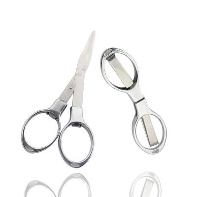 China Embroidery 8 Shape Folding Mini Scissors Stretch Traveling Cutting Scissors Multifunctional Portable Small Tool for sale