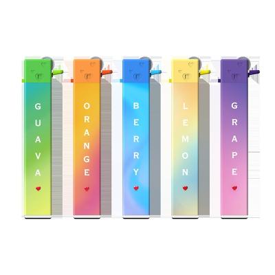 China Gas Lighter Refill High Value Square Lighter Frosted Slider Lighters for sale