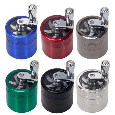 China Fanshion 40mm Smoke Manual Kitchen Herb Metal Layer Grinders Spice Grinder Tobacco Grinder Cigarette Herbal Accessories for sale