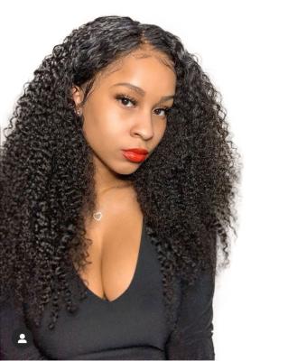 China Fast Shipping Remy Hair Curly Lace Front Human Hair Wigs With Virgin Brazilian Kinky Curly Human Hair Wig Kinky Curly Lace Front Human Hair Wigs for sale