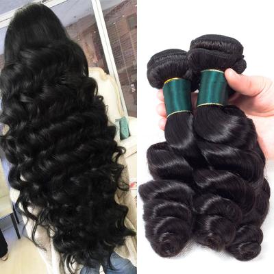 China Wholesale Brazilian Loose Wave 10A Grade Virgin Hair Extension Hair Virgin Remy Hair Loose Wave Remy Hair With Lace Closure And Headband for sale