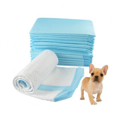 China Foldable Soft Pet Puppy Training Stored Quick Dry Biodegradable Potty Pad Dog Exercising Waterproof Super Absorbent Pee Pad for sale