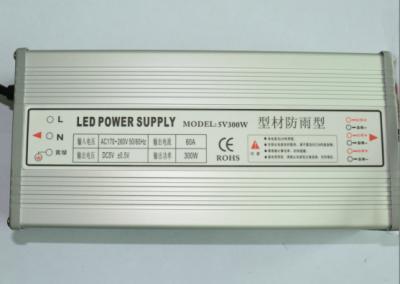 Cina Sopra il driver 60A 300W IP54 di protezione 5V LED del carico impermeabile per uso all'aperto in vendita