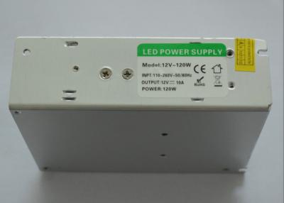 China CA constante del voltaje del uso 120W 12V 24VDC de la luz del LED al filtro emi Incorporado del conductor de DC LED en venta