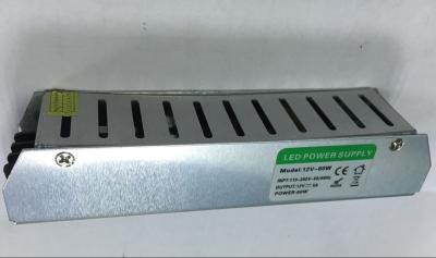 China Constant Current 60w Silver Slim Led Driver For Led Module , High Efficiency for sale