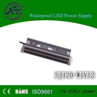 China SJ120 - W1V12 12v 120w 12v 10a switching power supply ip67 , switching adapter for sale