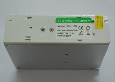 Cina alimentazione elettrica costante di tensione LED di 10A 12V 120W IP20 per il trasformatore di CC della striscia 12V del LED in vendita