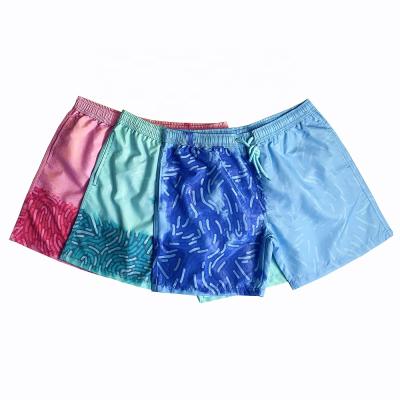 China 2021Latest Design Custom Beach Shorts Breathable For Swimming Magic Trunks Mens Summer Hot Sale Change Board Shorts for sale