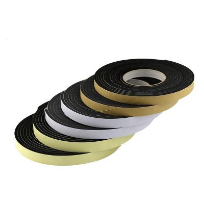 China High Density Neoprene Waterproof EVA Seal Foam Tape Roll Single Sided Adhesive for sale