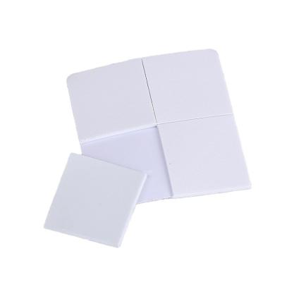 China Waterproof Custom Dots Die Cut Strong Adhesive Double Sided White Square Die Cut Dot Eva Foam Adhesive for sale