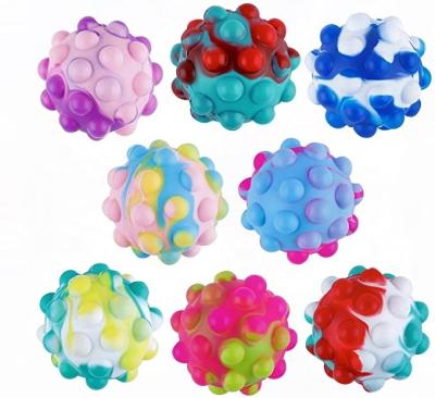 China Can Be Repeatedly Washed Squeeze Ball 2022 Noise Ball Jiggle Person Toy 3D Squeeze Squishy Squishy Balls With Pops Pop-on-Computer Pops Early Portable Sensory Education Toys for sale