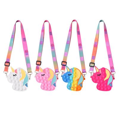 China 25 Designs Rainbow Sensory Push Noise Bubble Bubble Toy 25 Bubble Game Itting Bubble Game Bubbles Itting Bubbles Bubbles Toy Bag of a restless person for sale