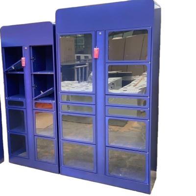 China customizable locker vending machine acrylic door secondary development hardware mail post parcel locker smart cabinet for sale