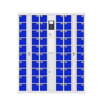 China New design factory direct usb charging electronic pin locker 60 door mobile charging locker machine phone storage cabinet for sale