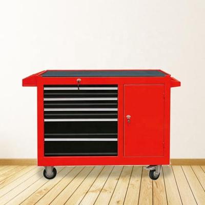 China Wholesale cheap and high quality metal tool cabinet auto repair tool storage cabinet 5 drawers sold at factory price for sale