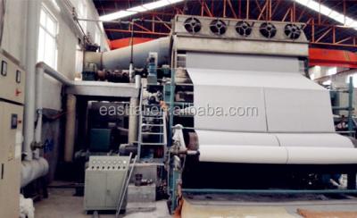 China Old paper industry crescent cloth machine used in paper mill for sale