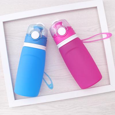 China Wholesale Viable Safety Outdoor Heat Resistant Soft Filter Collapsible Silicone Water Bottle for sale