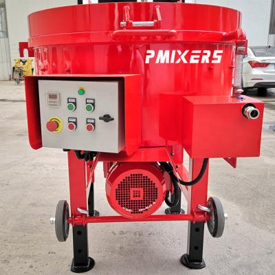 China Refractory Pan Concrete Mixers Site Mixing Construction for sale