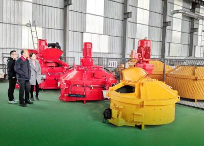 China Refractory Pan Mixer Construction Simple Structure for sale