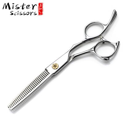 China V-Teeth Professional Hair Scissors 440C Stainless Steel Thinning Scissors for sale