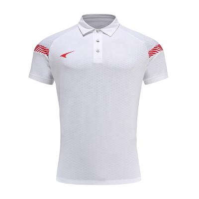 China Anti-Wrinkle High Quality Short Custom Design Mesh Polo Shirts Mens Logo T-shirt Plain Golf Polo Blank Sleeve Polo T-shirt Embroidery for sale