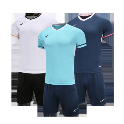 China Best Quality Wholesale Price Soccer Shirt Sets For Club Team Training Suit Soccer Jersey Uniform for sale