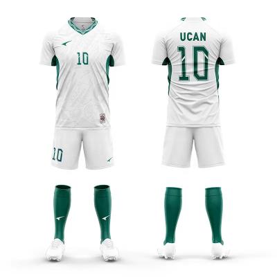 China Retro Sets Club Wholesale Vintage Football Sportswear Team Shirt Custom Soccer Jersey for sale