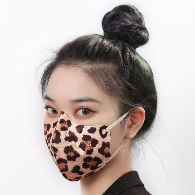 China Disposable White Disposable Respirator Customized Logo And Party Mask New KN95 FFP2 Face Mask Fashion Design Non Washable for sale