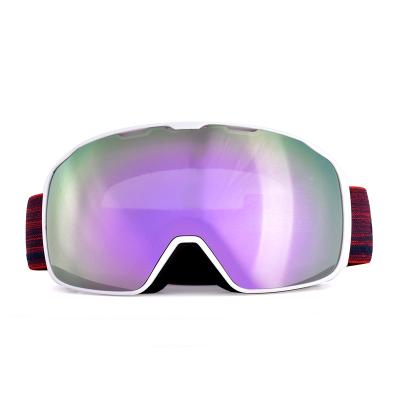 China Custom Custom Anti Fog Anti Fog Lens Anti Fog Anti Fog Anti Fog Lens New Anti Fog UV400 Ski Goggles Interchangeable Headband Snow Magnetic UV Goggles UV Magnetic System for sale