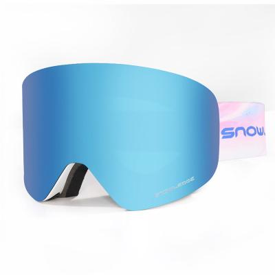 China SKI SKI Ready To Board Glass Snow Magnetic Ski Outdoor Ski Goggles Goggles And Goggles for sale