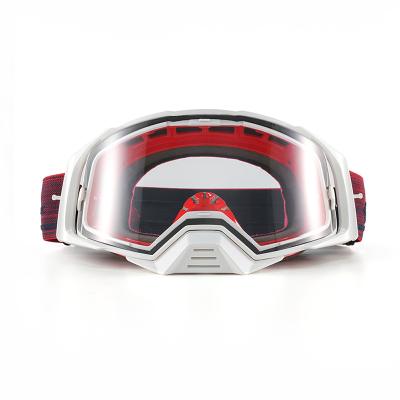 China HUBO Nose Guard Sports Motocross Dirt Bike Glasses MX Goggles  HB306 TPU Frame Material for sale