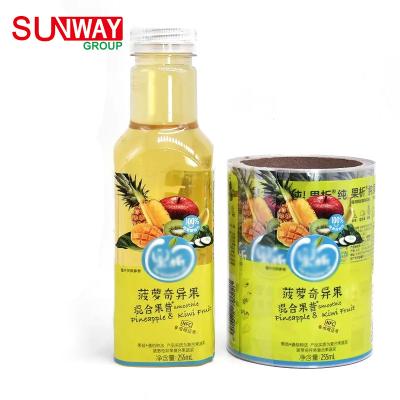 China Custom High Quality Waterproof Factory Powder Aloe Vera Drink Private Adhesive Label Sticker for sale