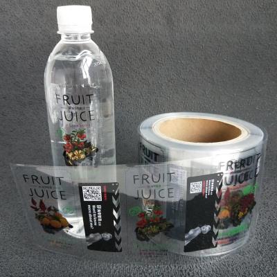 China Custom High Quality Waterproof Decal Printing Clear Stickers Waterproof Transparent Self Adhesive Label for sale