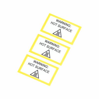 China Waterproof Roll Printed Around Warning Yellow Pink Cardboard Strip Fragile Shipping Stickers for sale