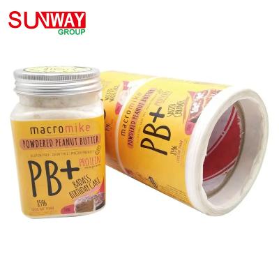 China Wholesale Waterproof Customized Waterproof Supplement Sticker Nutraceutical Pill Bottle Adhesive Label For Packaging for sale