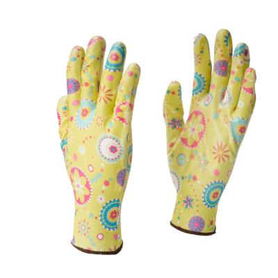 China Winmind 13G Anti-Skid Work and Gardening Fit Genie Gloves Palm Wrist for sale