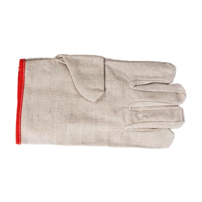 China Anti-impact Protection Working Gloves Heat Resistant Canvas Grip Basic Work Gloves OEM Work Gloves for sale